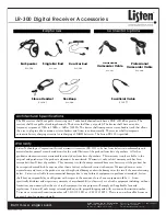 Preview for 3 page of Listen LR-300 Manual