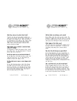 Preview for 19 page of Litter-Robot II Bubble Unit Manual Manual