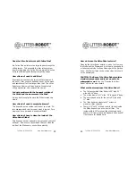 Preview for 20 page of Litter-Robot II Bubble Unit Manual Manual