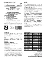 Littfinski Daten Technik 1-DEC-DC-B Assembly Instruction preview