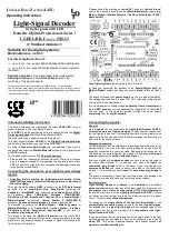 Preview for 1 page of Littfinski Daten Technik LS-DEC-BR-F Operating Instructions