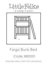 Little Folks Furniture BBD001 Quick Start Manual preview