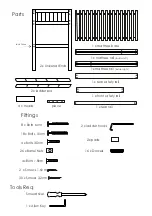 Preview for 3 page of Little Folks Furniture Fargo HSP001 Manual