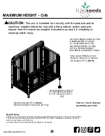 Preview for 20 page of Little Seeds 5717408COM Assembly Manual