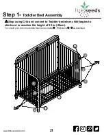 Preview for 21 page of Little Seeds 5717408COM Assembly Manual