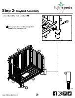 Preview for 26 page of Little Seeds 5717408COM Assembly Manual