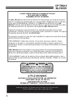 Preview for 18 page of Little Wonder MAN 4163480 Owner'S Manual And Safety Instructions