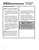 Preview for 26 page of Little Wonder MAN 4163480 Owner'S Manual And Safety Instructions