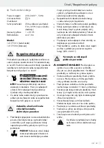 Preview for 19 page of LIVARNO LUX 14117501L Operation And Safety Notes