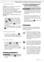 Preview for 9 page of LIVARNO LUX 14149805L Operation And Safety Notes