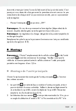 Preview for 39 page of LIVARNO LUX 282514 Assembly, Operating And Safety Instructions