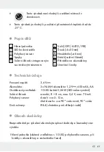 Preview for 63 page of LIVARNO LUX 282514 Assembly, Operating And Safety Instructions