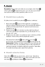 Preview for 67 page of LIVARNO LUX 282514 Assembly, Operating And Safety Instructions