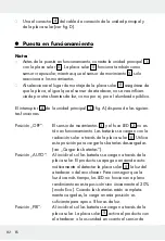 Preview for 82 page of LIVARNO LUX 282514 Assembly, Operating And Safety Instructions