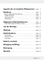 Preview for 5 page of LIVARNO LUX 286860 Assembly, Operating And Safety Instructions