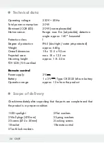 Preview for 24 page of LIVARNO LUX 286860 Assembly, Operating And Safety Instructions