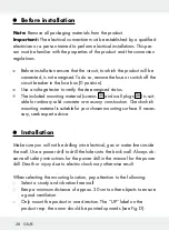 Preview for 28 page of LIVARNO LUX 286860 Assembly, Operating And Safety Instructions