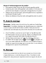 Preview for 44 page of LIVARNO LUX 286860 Assembly, Operating And Safety Instructions