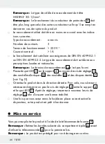 Preview for 46 page of LIVARNO LUX 286860 Assembly, Operating And Safety Instructions