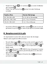 Preview for 49 page of LIVARNO LUX 286860 Assembly, Operating And Safety Instructions