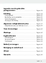 Preview for 53 page of LIVARNO LUX 286860 Assembly, Operating And Safety Instructions