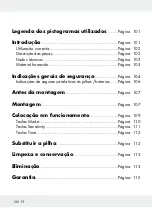 Preview for 100 page of LIVARNO LUX 286860 Assembly, Operating And Safety Instructions