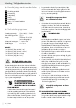 Preview for 14 page of LIVARNO LUX 287007 Operation And Safety Notes