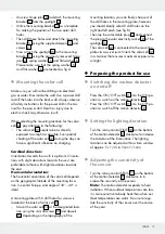 Preview for 17 page of LIVARNO LUX 300304 Assembly, Operating And Safety Instructions