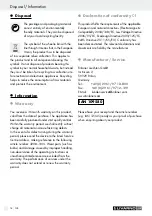 Preview for 18 page of LIVARNO LUX 3208-100L012015-2 Operation And Safety Notes