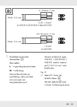 Preview for 23 page of LIVARNO LUX 336304 2004 Quick Start Manual