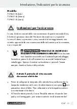 Preview for 21 page of LIVARNO LUX 7596-010L Operation And Safety Notes