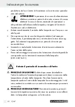 Preview for 22 page of LIVARNO LUX 7596-010L Operation And Safety Notes