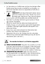 Preview for 56 page of LIVARNO LUX 7596-010L Operation And Safety Notes