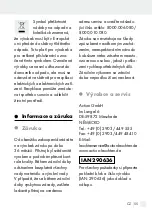 Preview for 54 page of LIVARNO LUX 8000.006.080 Operation And Safety Notes