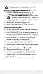 Preview for 37 page of LIVARNO LUX 91155 Operation And Safety Notes