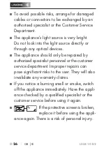 Preview for 29 page of LIVARNO LUX LSLB 10 B2 Operating Instructions Manual