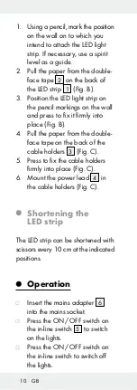 Preview for 10 page of LIVARNO LUX Z31392A Operation And Safety Notes