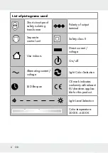 Preview for 6 page of LIVARNO home 359582 2101 Operation And Safety Notes