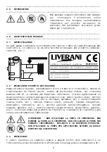 Preview for 3 page of LIVERANI EP 20 Manual