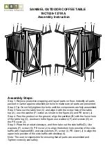 Preview for 2 page of Living Spaces 19CT039-13791A Assembly Instruction