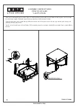 Preview for 2 page of Living Spaces 305-D310-600 Assembly Instructions