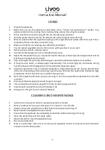 Preview for 7 page of Livoo DOM231 Instruction Manual