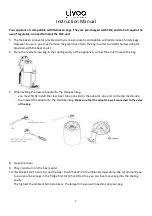 Preview for 8 page of Livoo DOM463 Instruction Manual