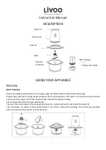 Preview for 6 page of Livoo DOP237 Instruction Manual