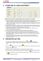 Preview for 14 page of LIXiSE LXC706 Series User Manual