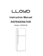 Lloyd LFR500SS Instruction Manual preview