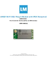 LM Technologies LM821 series User Manual preview