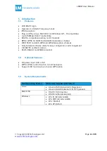 Preview for 4 page of LM Technologies LM821 series User Manual