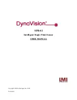 LMI Technologies DynaVision S Series User Manual preview