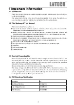 Preview for 5 page of LNTECH S4 SERIES Installation And Usage Manual